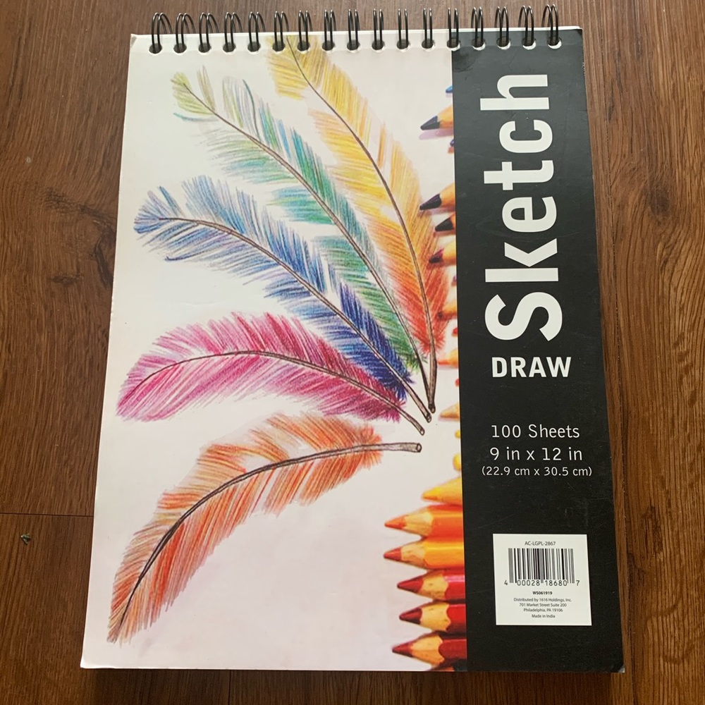 Sketch Book for artist or aspiring artist